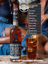 Black Tears Cuban Spiced Rum 700ml
