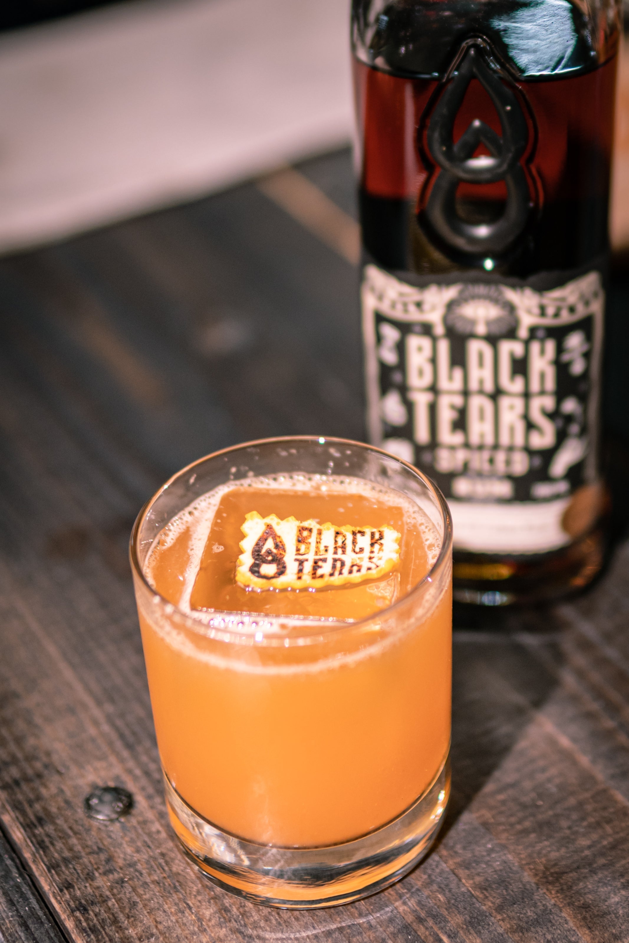 Black Tears Cuban Spiced Rum 700ml
