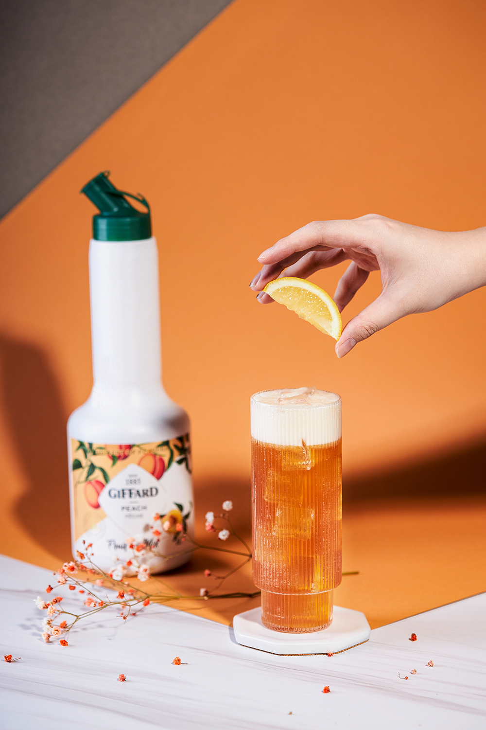 Giffard Fruit Puree Peach 1L