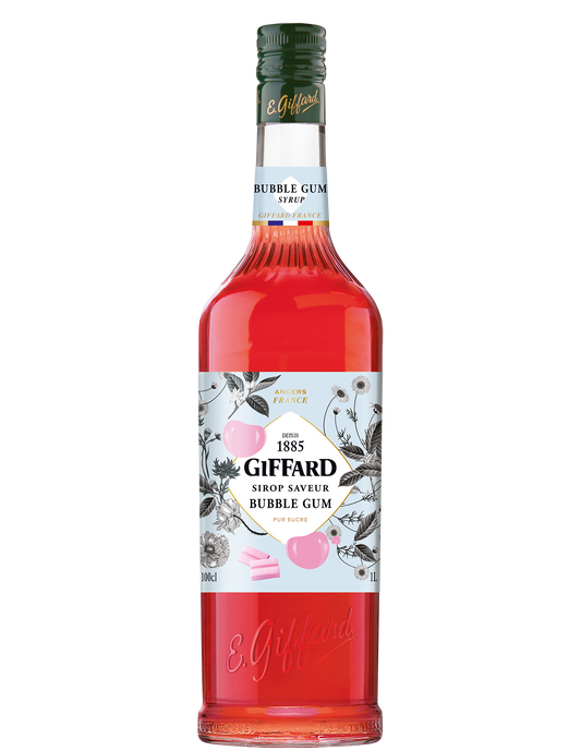 Giffard Bubble Gum Syrup - 1L