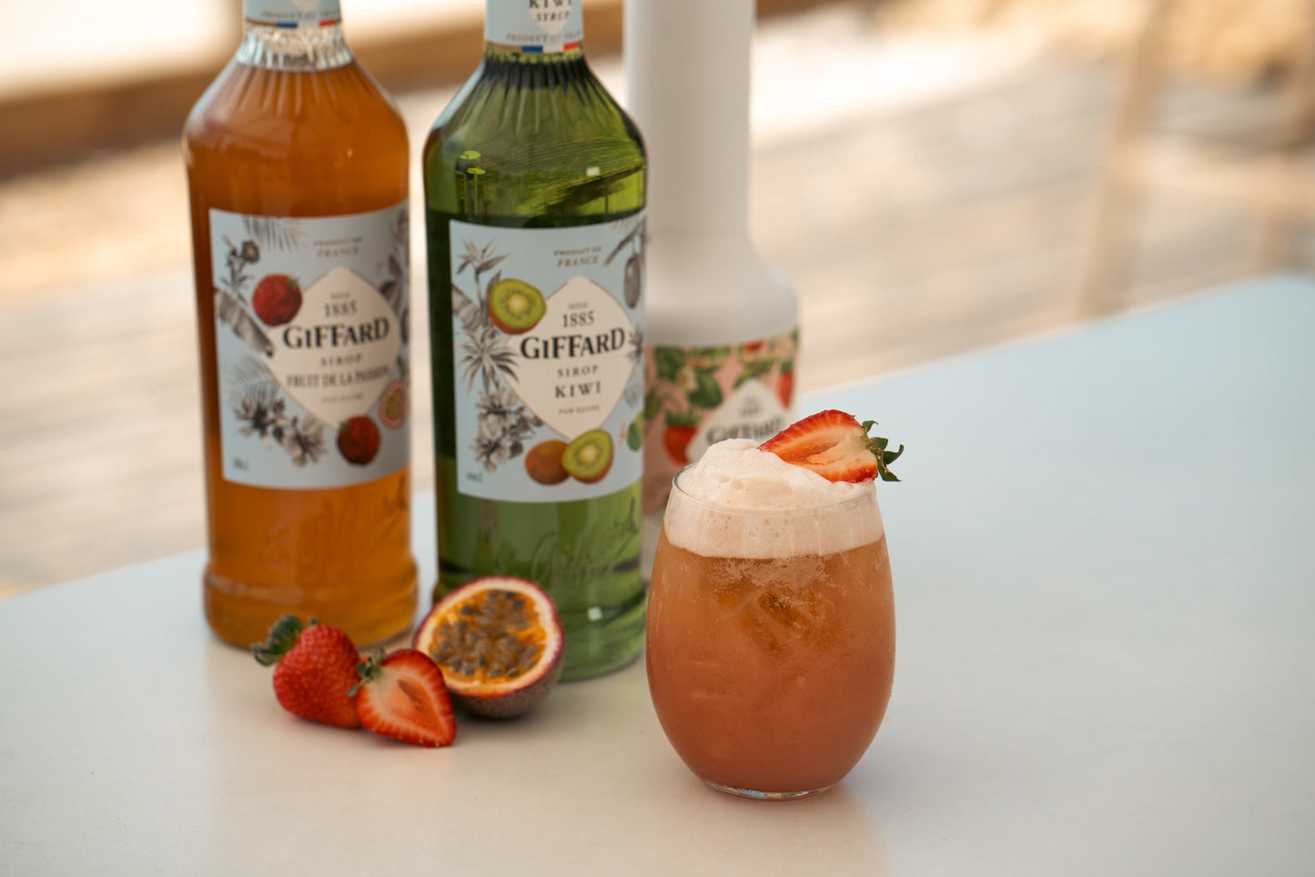 Giffard Fruit Puree Strawberry 1L