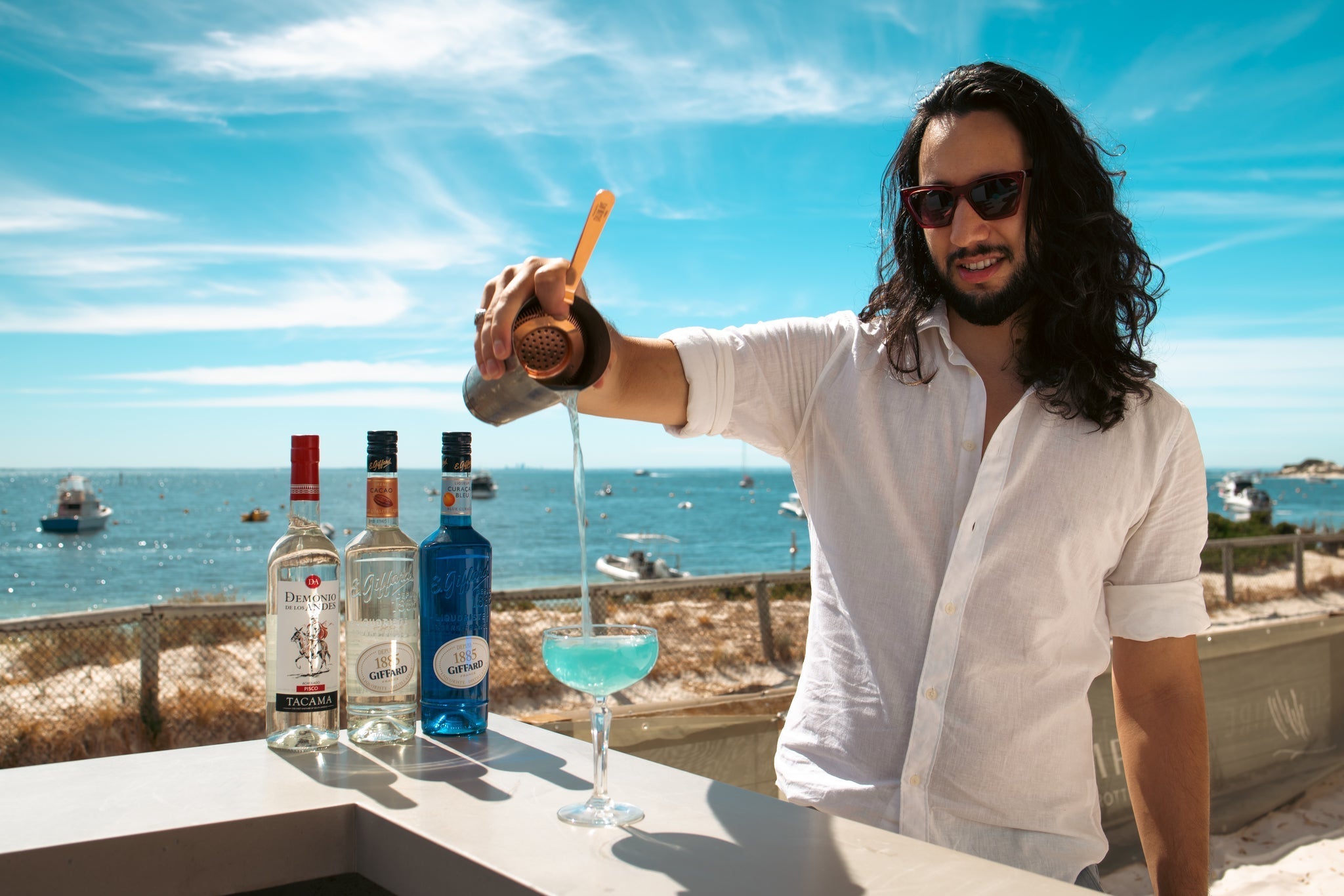Giffard Blue Curacao Liqueur - Classic